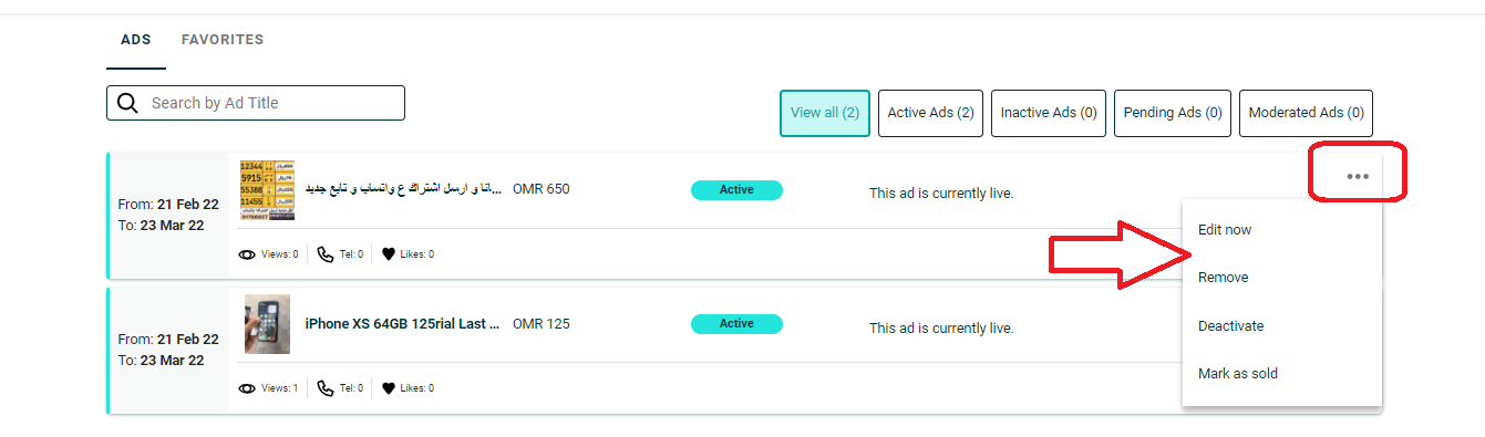 How to delete olx account ? 